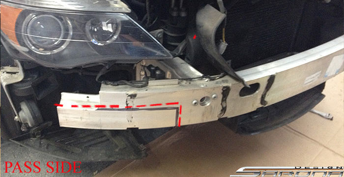 Custom BMW 6 Series Front Bumper  Coupe & Convertible (2004 - 2010) - $950.00 (Part #BM-008-FB)